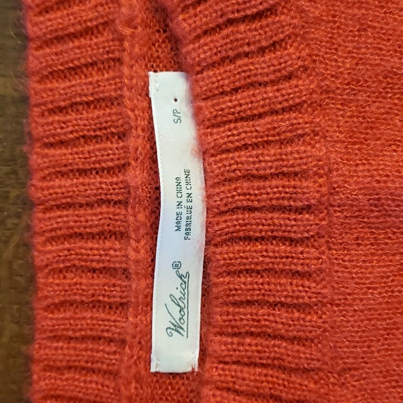 Vintage wool snowshoes intarsia sweater - Picture 3 of 5